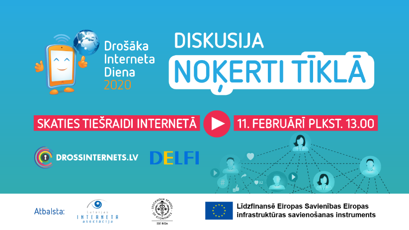 Picture of Latvian event for Safer Internet Day 2020