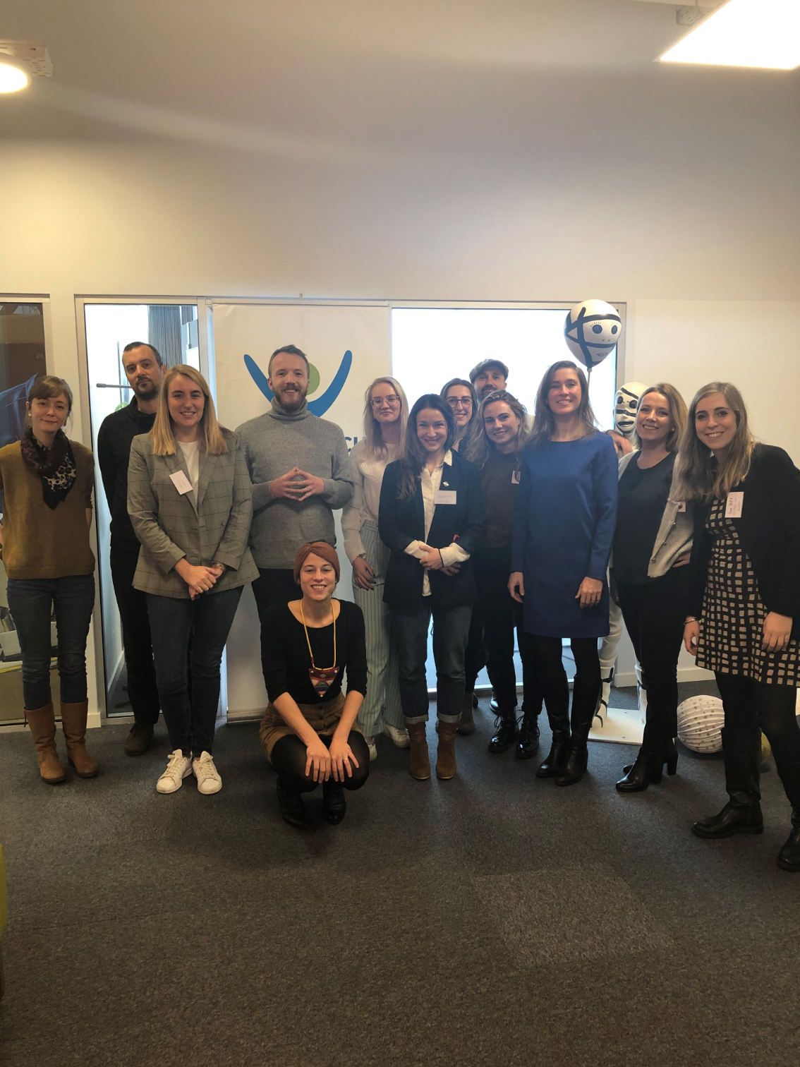 Picture of the staff of the Belgian Safer Internet Centre