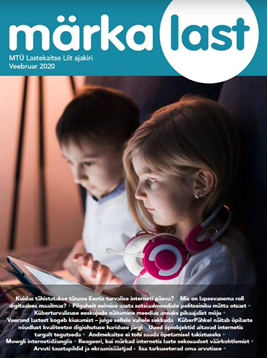 Cover of the "Notice a Child" magazine's special Safer Internet Day edition