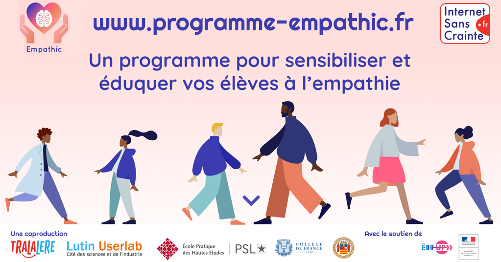 Banner for the Empathic programme in French