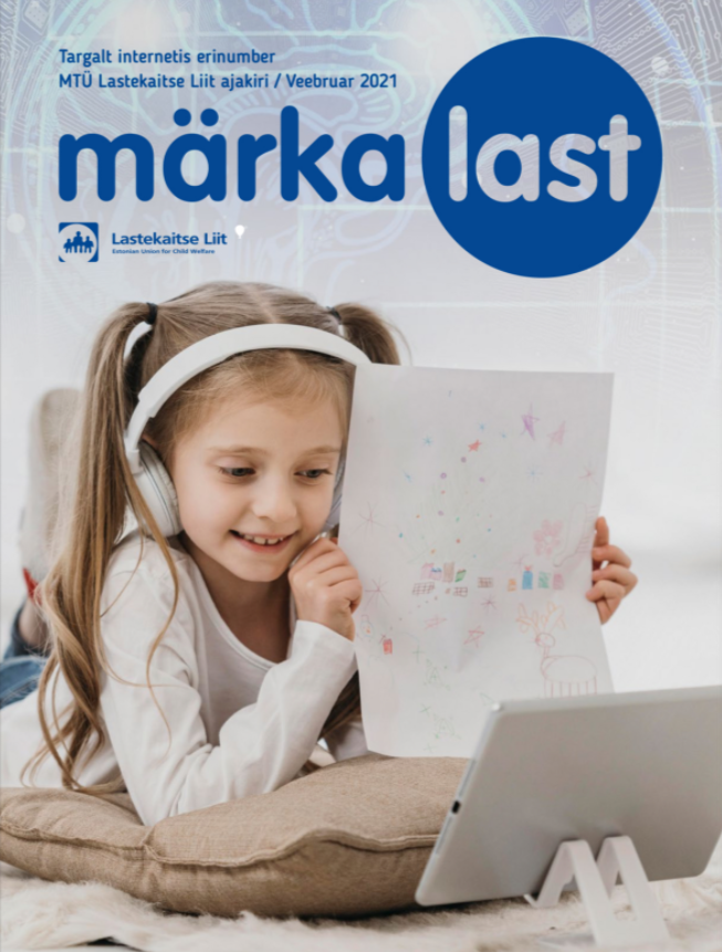 Cover page of the SID thematic special edition of online magazine Märka Last (notice a child)