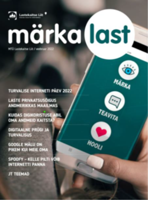 Cover page of the SID special issue of the online magazine Märka Last (Notice a child).  