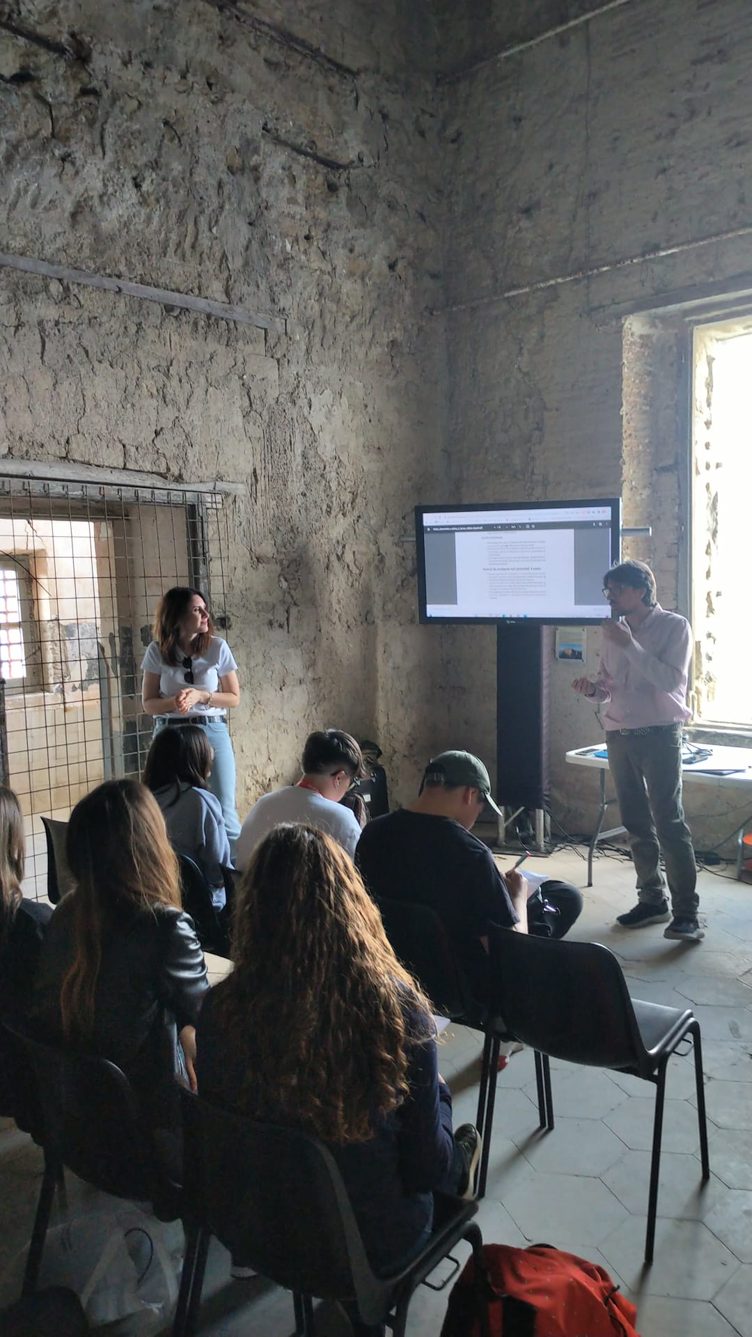 Young people (part of the Youth Panel) attending an expert webinar.