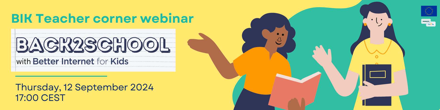 BIK Teacher corner webinars