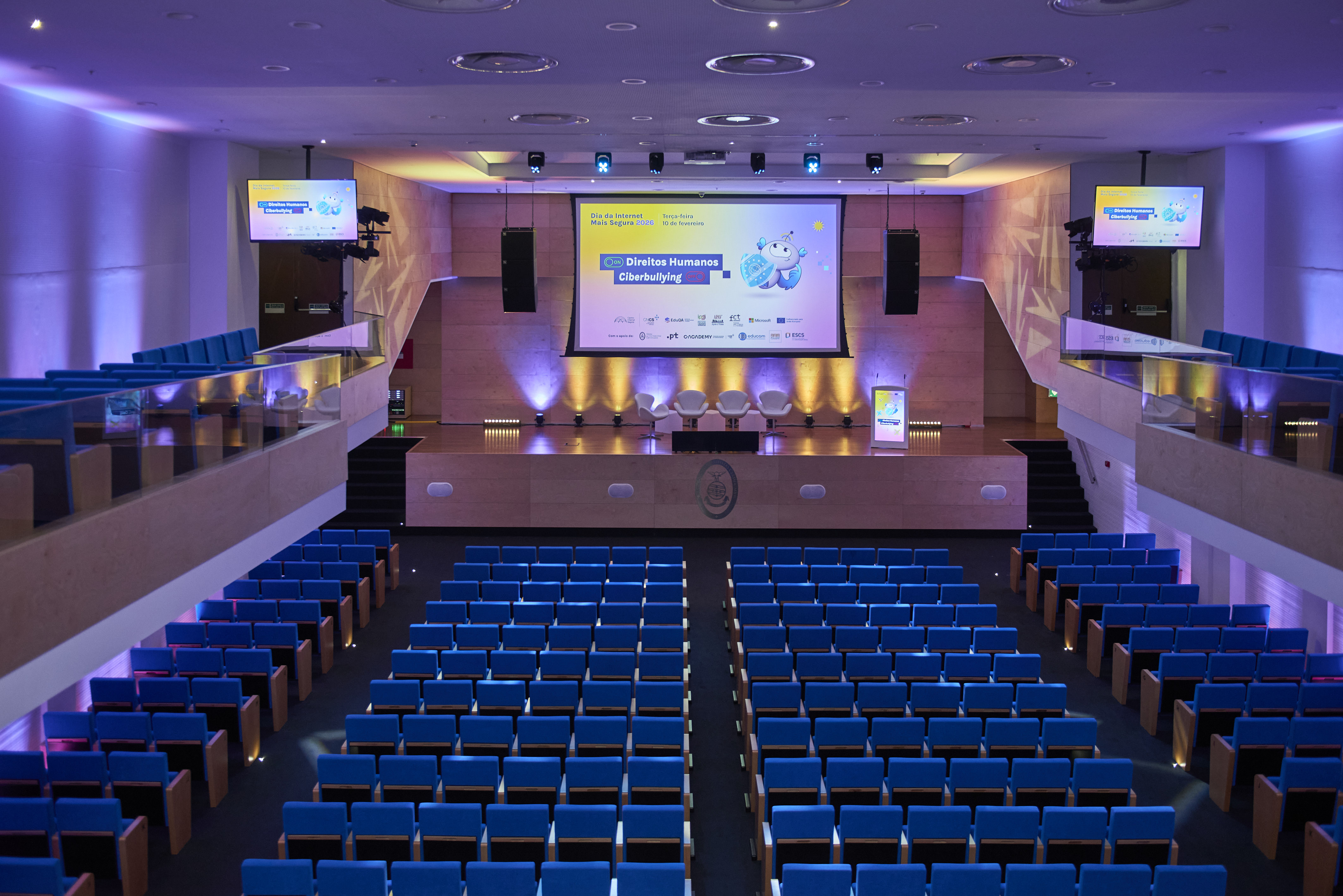 View of the venue at the SID high-level event