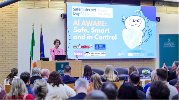 View of the main stage at the high level event