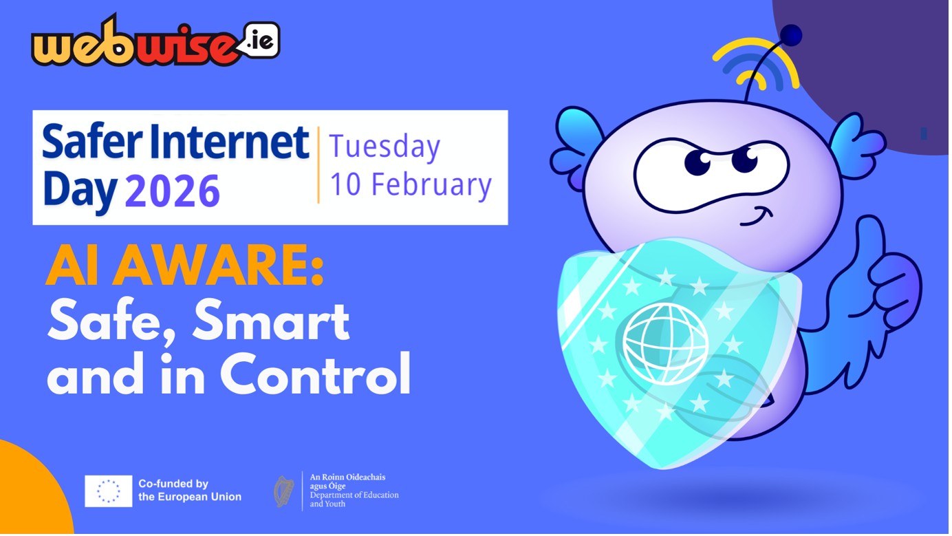 Safer Internet Day 2026 in Ireland: AI aware: safe, smart and in control