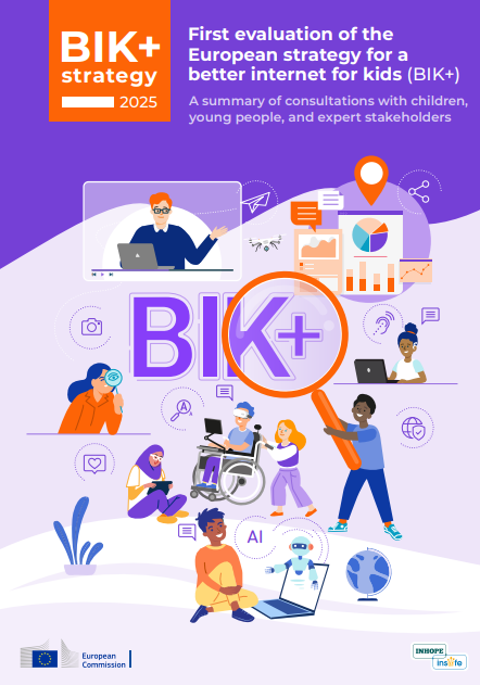 Cover page of the first evaluation of the BIK+ strategy