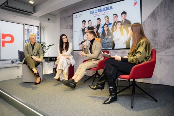 Session from the opening ceremony about the Gen Z Academy