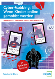 when kids get bullied online poster from klicksafe