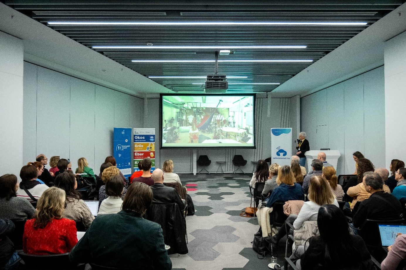Group of parents attending the training sessions