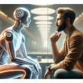 Man and AI.