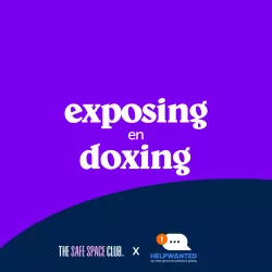 Explaining sextortion, exposing and doxing through storyboards