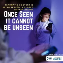 Once Seen it Cannot be Unseen - online message