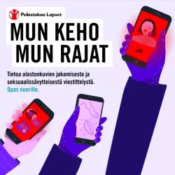 My body my boundaries - information on sharing nude images and sexual-toned messages. A guide for youth.