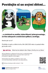 ON-LINE ZOO leaflet for parents