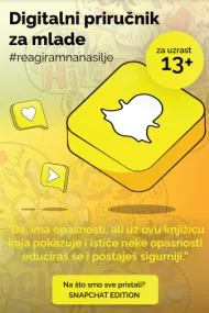 What did we agree to? Snapchat edition. Digital handbook for young people #reagiramnanasilje CRO