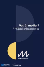 What are media? An interview study with children and young people on the meaning of media-related words