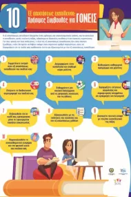 Distance Learning: 10 Useful Tips for Parents (Poster)
