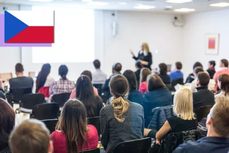 A conference stock image.