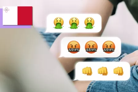 Angry emojis