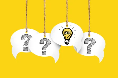Lightbulb representing critical thinking