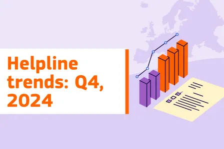 Helpline trends Q4, 2024.