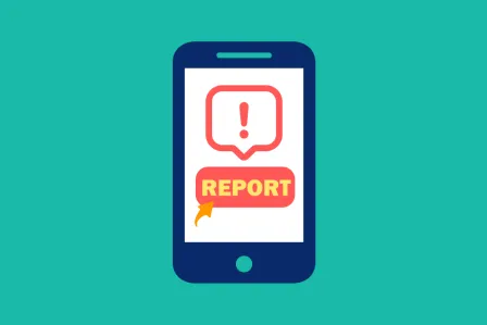 Reporting online content
