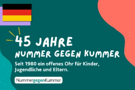 German helpline “Nummer gegen Kummer” celebrates 45 years of counselling