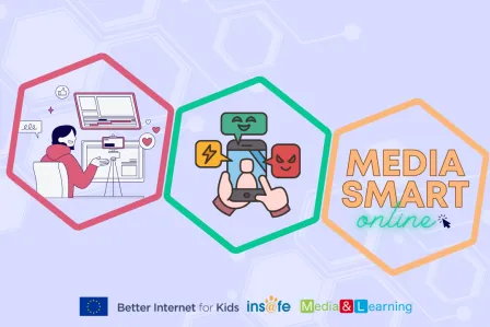 Visual identity of the Media Smart Online campaign