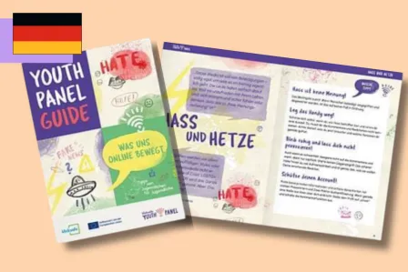  Brochure "Youth panel guide - what moves us online"