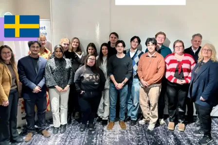 Group picture of the Swedish SIC youth panel