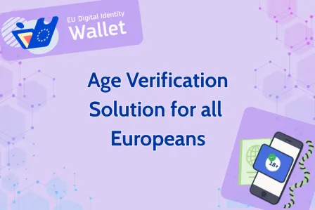 Title graphic: Age verification solution for all Europeans