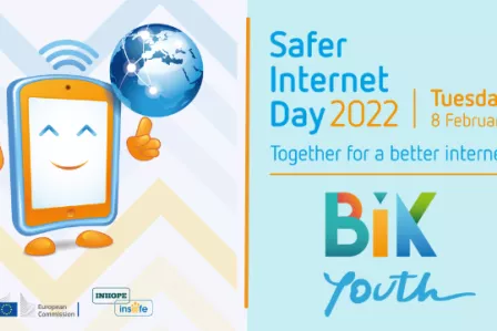 The BIK Youth and Safer Internet Day logos