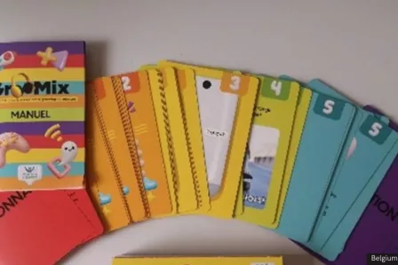 The Groomix set of cards