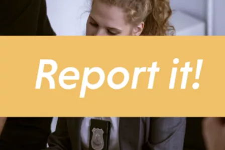 INHOPE Report It! Campaign banner