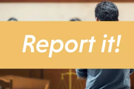 INHOPE Report It! Campaign banner