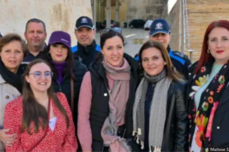 People standing for a picture