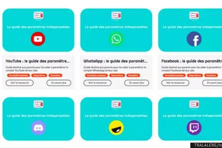 Screenshot from the Safer internet Centre guide to social media for parents