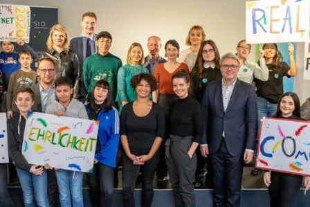 Celebration of Safer Internet Day in a German classroom