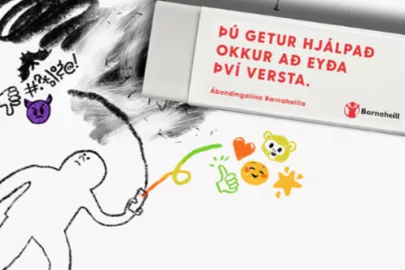 Visual of a resource from Save the Children in Iceland