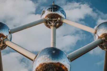 View of the Atomium