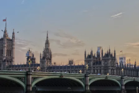 View of the London skyline