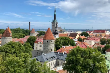 View of Tallinn, Estonia