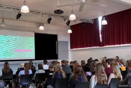 People sitting at a seminar