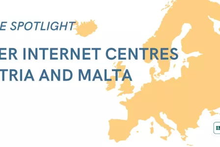 European map with the headline on SIC Austria and Malta