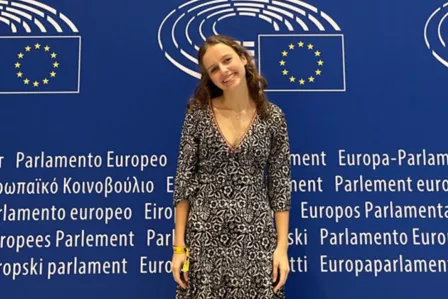 Joana at the European Parliament