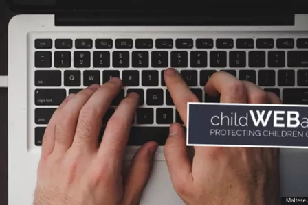 Hands on a keyboard