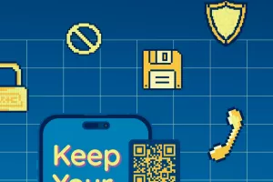 Image says "Sécurisez votre smartphone"