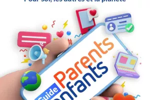Image of a poster for Safer Internet Day 2024 on being responsible online 